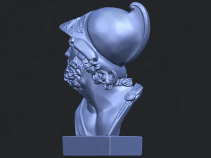 sculpture of a head of man 3D Print Model