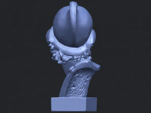 sculpture of a head of man 3D Print Model