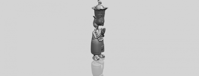 pilgrimage-tang seng 3Dプリントモデル .c4d .max .obj .3ds .fbx .stl .blend 