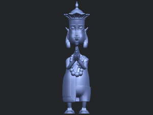 pilgrimage-tang seng 3Dプリントモデル