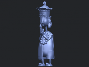 pilgrimage-tang seng 3Dプリントモデル