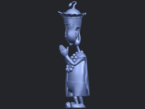 pilgrimage-tang seng 3Dプリントモデル