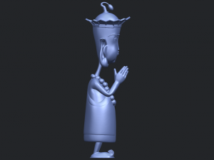 pilgrimage-tang seng 3Dプリントモデル