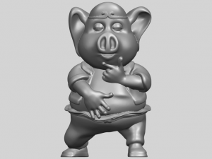 pilgrimage-zhu ba jie Modelo de impresión 3D