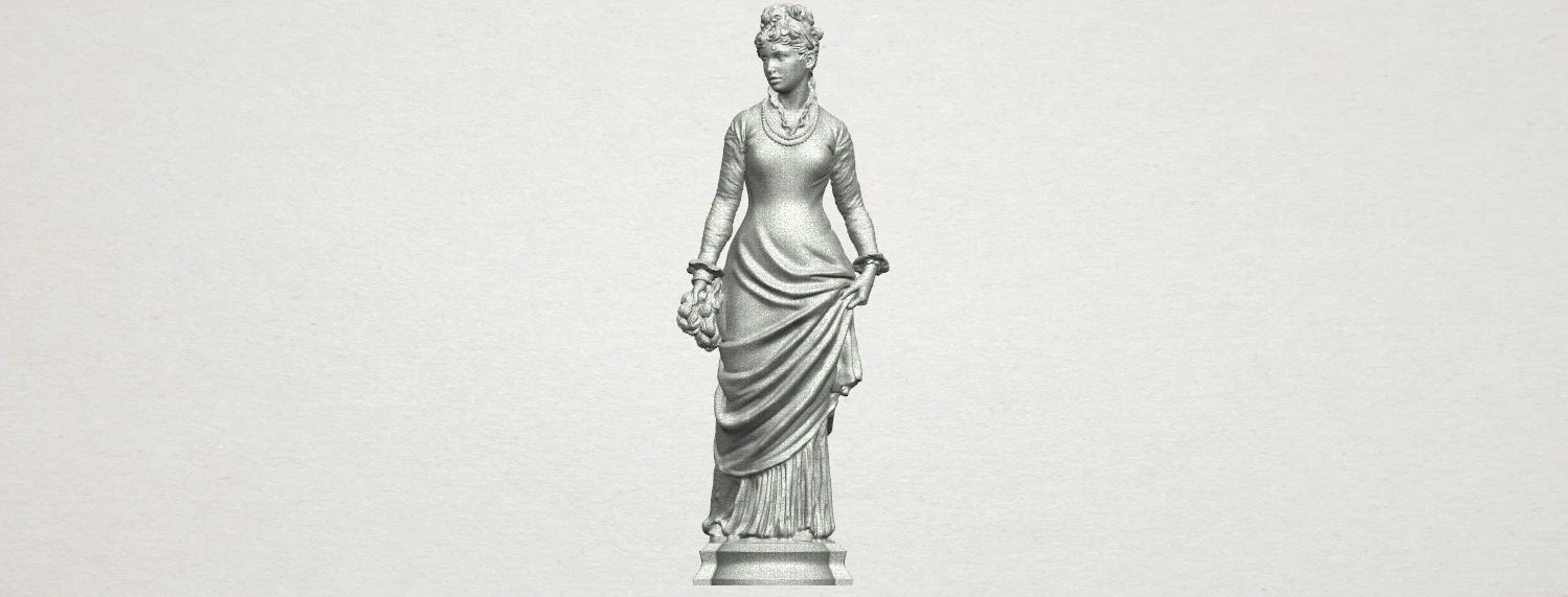 beautiful girl 01 3D Print Model .c4d .max .obj .3ds .fbx .stl .blend