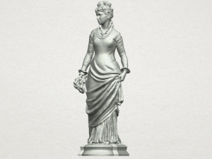 beautiful girl 01 Modello di stampa 3D