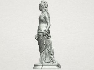 beautiful girl 01 Modello di stampa 3D