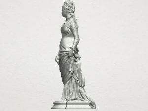 beautiful girl 01 3D Print Model