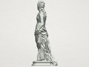 beautiful girl 01 Modello di stampa 3D