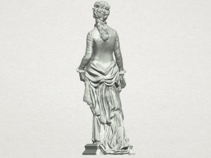 beautiful girl 01 Modello di stampa 3D