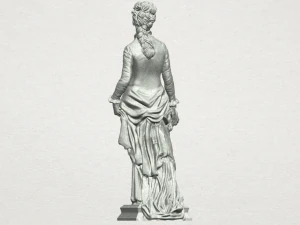 beautiful girl 01 3D Print Model