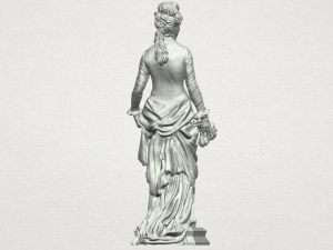 beautiful girl 01 Modello di stampa 3D