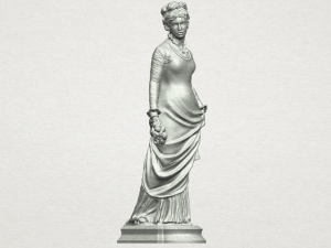 beautiful girl 01 Modello di stampa 3D
