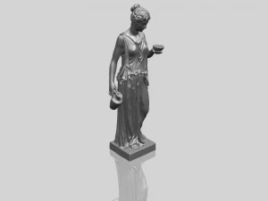 piękna dziewczyna 03 Model do druku 3D