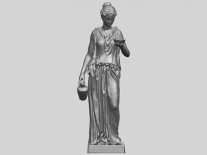 beautiful girl 03 3D Print Model