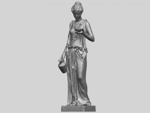 beautiful girl 03 3D Print Model