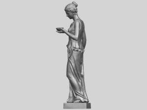 beautiful girl 03 3D Print Model