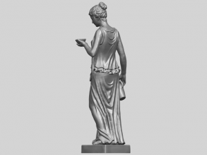 beautiful girl 03 3D-Druckmodell