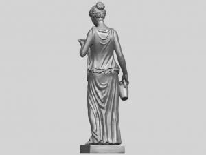 beautiful girl 03 3D-Druckmodell