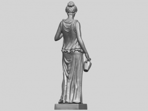 beautiful girl 03 3D-Druckmodell