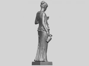 beautiful girl 03 3D Print Model