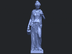 beautiful girl 03 3D-Druckmodell