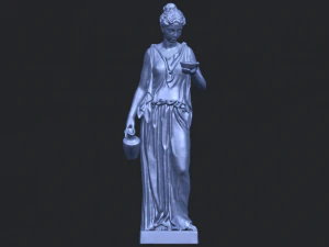beautiful girl 03 3D Print Model