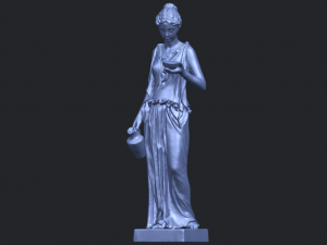 beautiful girl 03 3D-Druckmodell