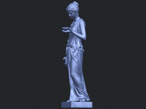 beautiful girl 03 3D-Druckmodell