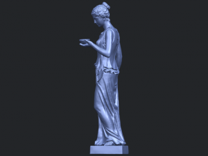 beautiful girl 03 3D-Druckmodell