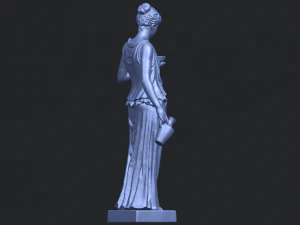 beautiful girl 03 3D Print Model