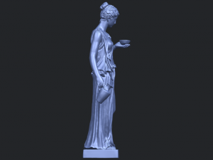 beautiful girl 03 3D-Druckmodell