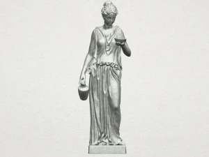 beautiful girl 03 3D Print Model