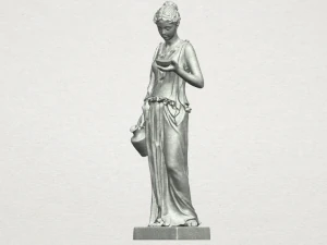 beautiful girl 03 3D Print Model
