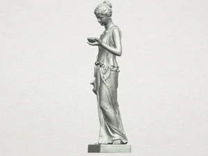 beautiful girl 03 3D Print Model