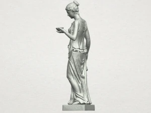 beautiful girl 03 3D Print Model