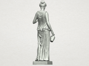 beautiful girl 03 3D-Druckmodell