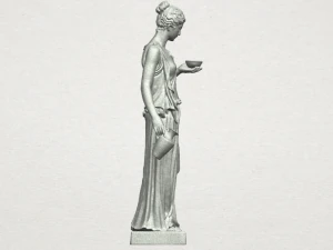 beautiful girl 03 3D Print Model