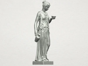 beautiful girl 03 3D Print Model