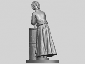 village girl 02 Modelo de impresión 3D