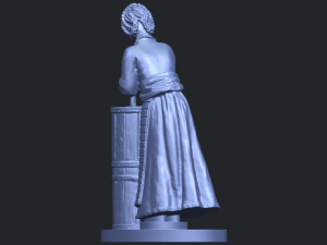 village girl 02 Modelo de impresión 3D