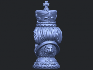 chess-the king 3D Print Model