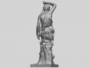 female warrior 3Dプリントモデル