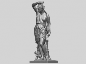 female warrior 3Dプリントモデル