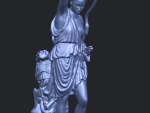female warrior 3Dプリントモデル