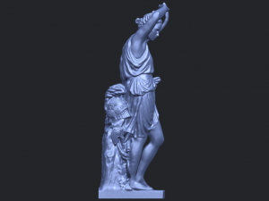 female warrior 3Dプリントモデル