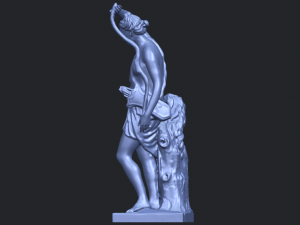 female warrior 3Dプリントモデル