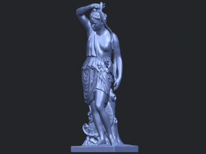 female warrior 3Dプリントモデル