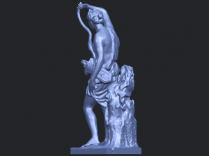 female warrior 3Dプリントモデル