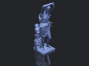 female warrior 3Dプリントモデル